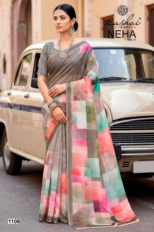 Kashvi neha vol 11 saree for wholesale  - wholesale export